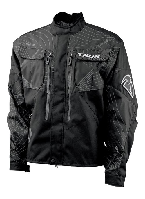 Куртка текстиль Thor S12 black