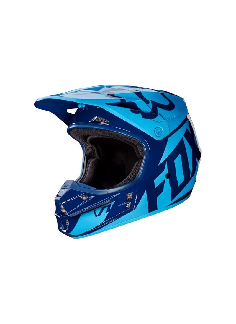 Мотошлем Fox V1 Race Helmet Navy