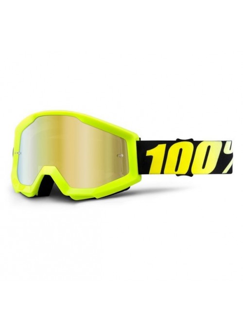 очки 100% Strata Neon Yellow